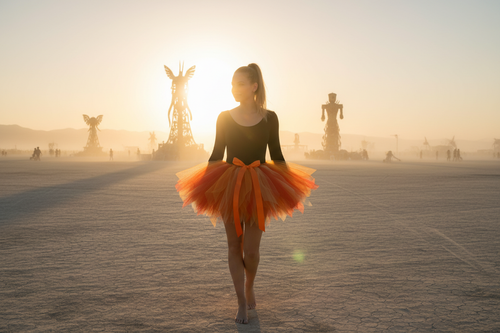 Tutu at Burning Man